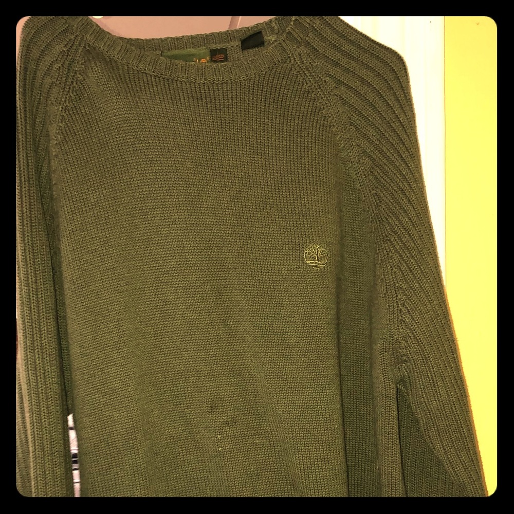 Timberland Army Green Sweater